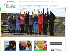 Tablet Screenshot of kilele-berlin.de
